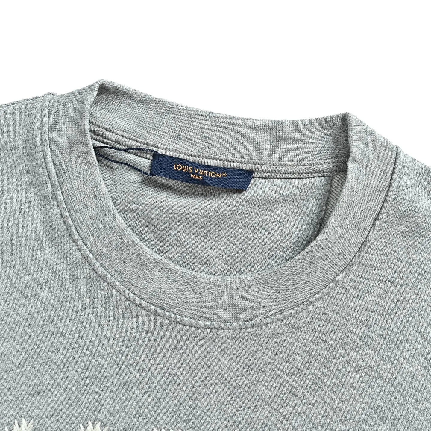 Louis Vuitton/Louis Vuitton embroidered logo crew neck sweatshirt
